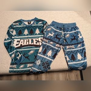 NFL Eagles Christmas Pajamas 🦅🏈